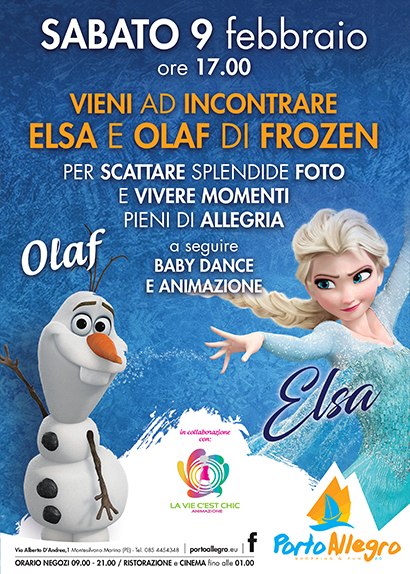 100x140 porto allegro ELSA E OLAF